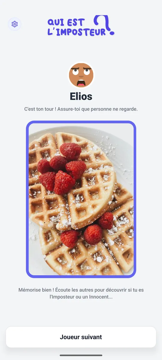 …hold the card to reveal your secret.